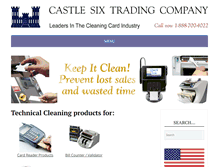 Tablet Screenshot of castlesix.com